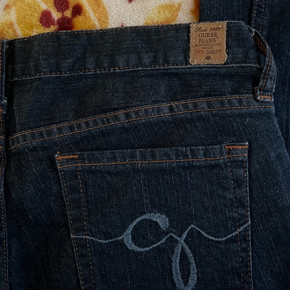 Guess Flare Dark Blue Jeans